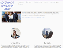 Tablet Screenshot of govnavigationgroup.com
